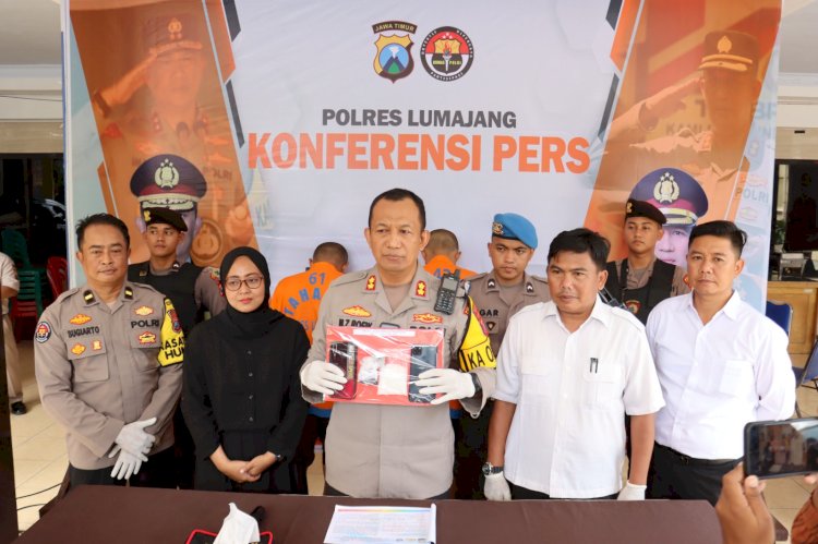 Polres Lumajang Berhasil Gagalkan Peredaran Narkoba, Dua Pria dan Sabu 5080 gram Diamankan